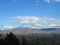 Blick auf Berg Ucka und Umgebung
