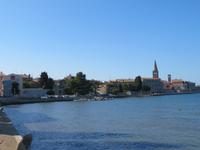 Blick auf die Altstadt von Porec
