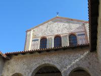 Blick auf die Basilika von Porec