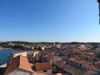 Blick von Kirchturm in Porec