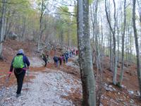 Aufstieg Gipfel Vojak