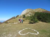 Aufstieg Gipfel Vojak