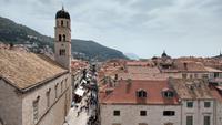 011 Dubrovnik, Mauerrundgang - Stradun und Franziskanerkloster