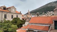 018 Dubrovnik, Mauerrundgang - Blick zur Kathedrale