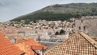 019 Dubrovnik, Mauerrundgang - Bastionen am Altstadthafen und Berg Srd