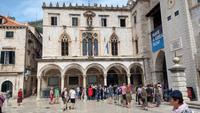 033 Dubrovnik, Sponza-Palast oder Zollhaus