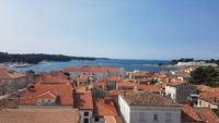 Blick vom Turm der Basilika von Porec