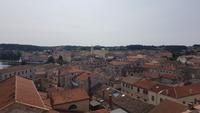 Blick vom Turm der Basilika von Porec