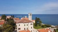 Blick vom Turm der Basilika von Porec