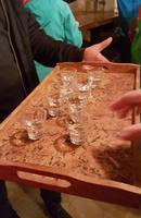 Schnapsprobe bei kroatischer Familie