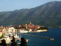 Korcula, vom Hotel aus gesehen 