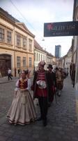 Junge Leute in Tracht, Altstadt von Zagreb