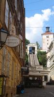 Standseilbahn in die Oberstadt von Zagreb
