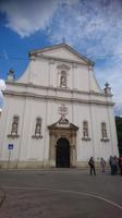 Barocke Fassade der St. Katharinen Kirche, Zagreb