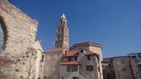 Altstadt von Split und immer wieder Reste des Diokletianspalastes