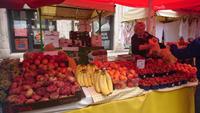 Früchte auf dem Markt von Split