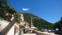 Blick auf die Befestigingsmauer von Ston, Peljesac