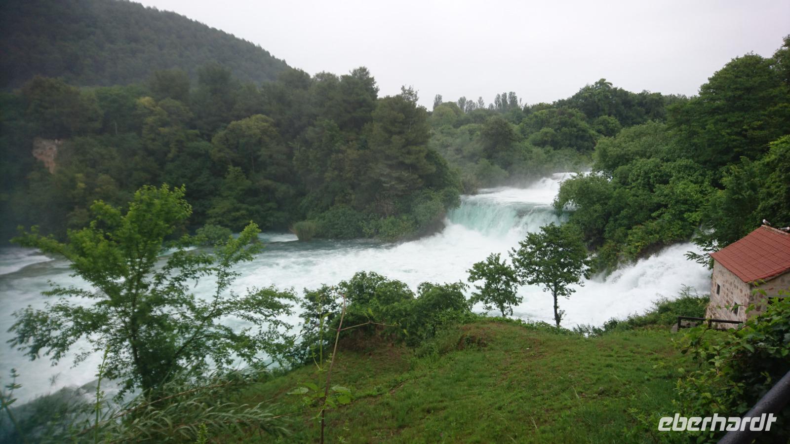 Blick auf das Krka Panorama