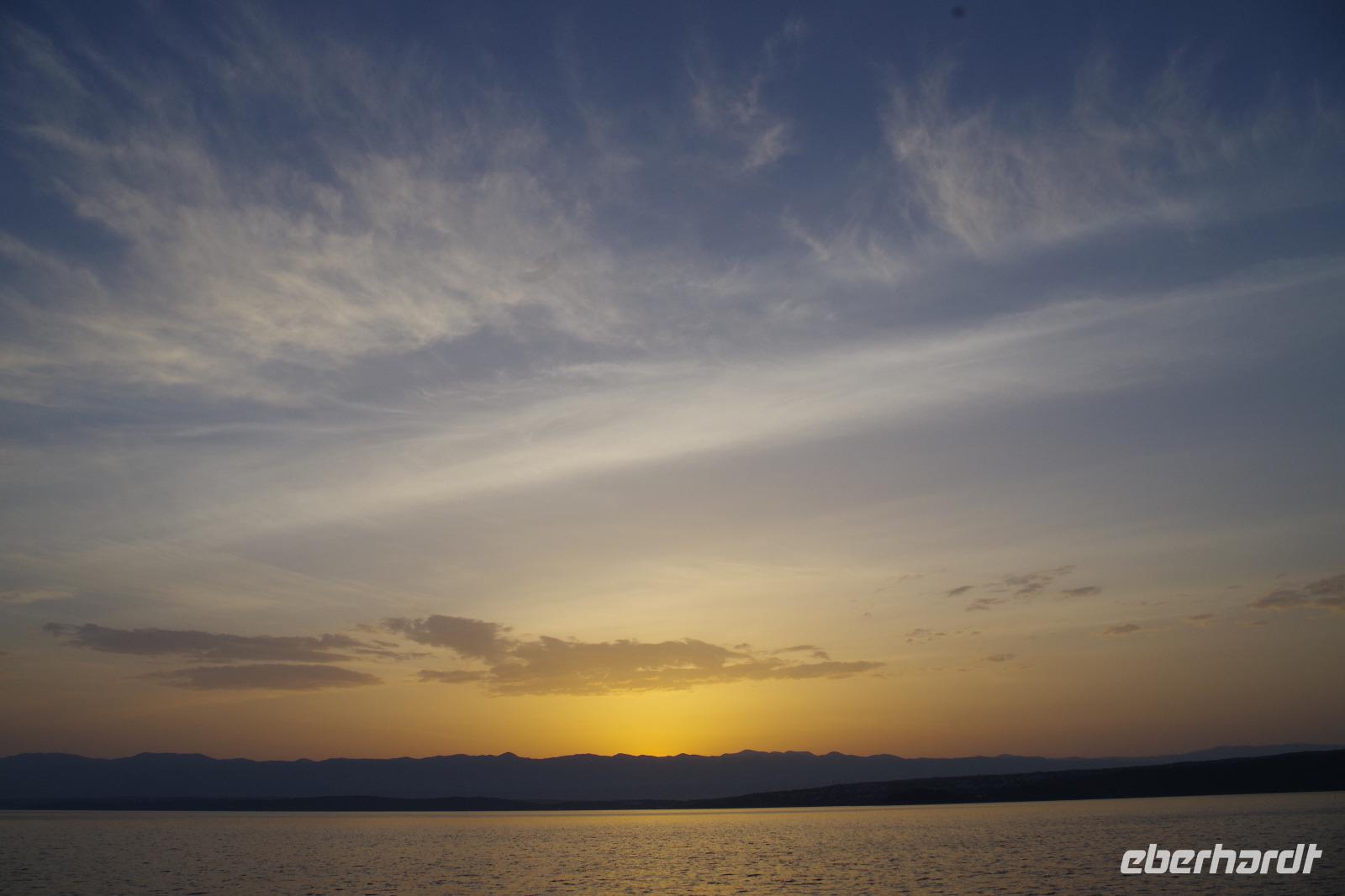 Fahrt zum Sonnenaufgang