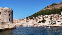 106 Dubrovnik, Altstadthafen mit Johannesfestung