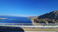 Singlereise Kroatien - Fahrt über die Bogenbrücke Krki most