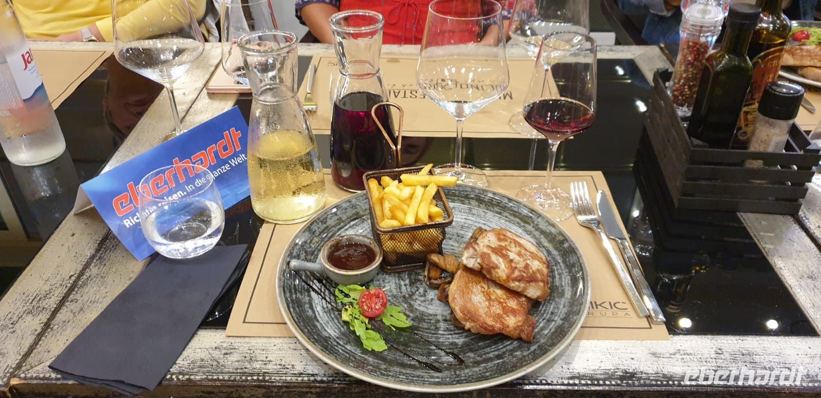 Singlereise Kroatien - Abschiedsabendessen in Krk