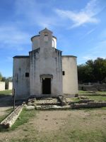 Kirche des heiligen Kreuzes - kleinste Kathedrale in Europa in Nin