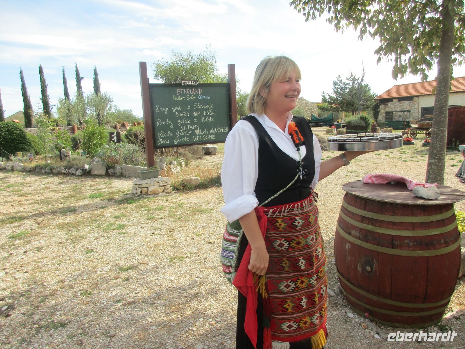 unsere Gastgeberin Anna