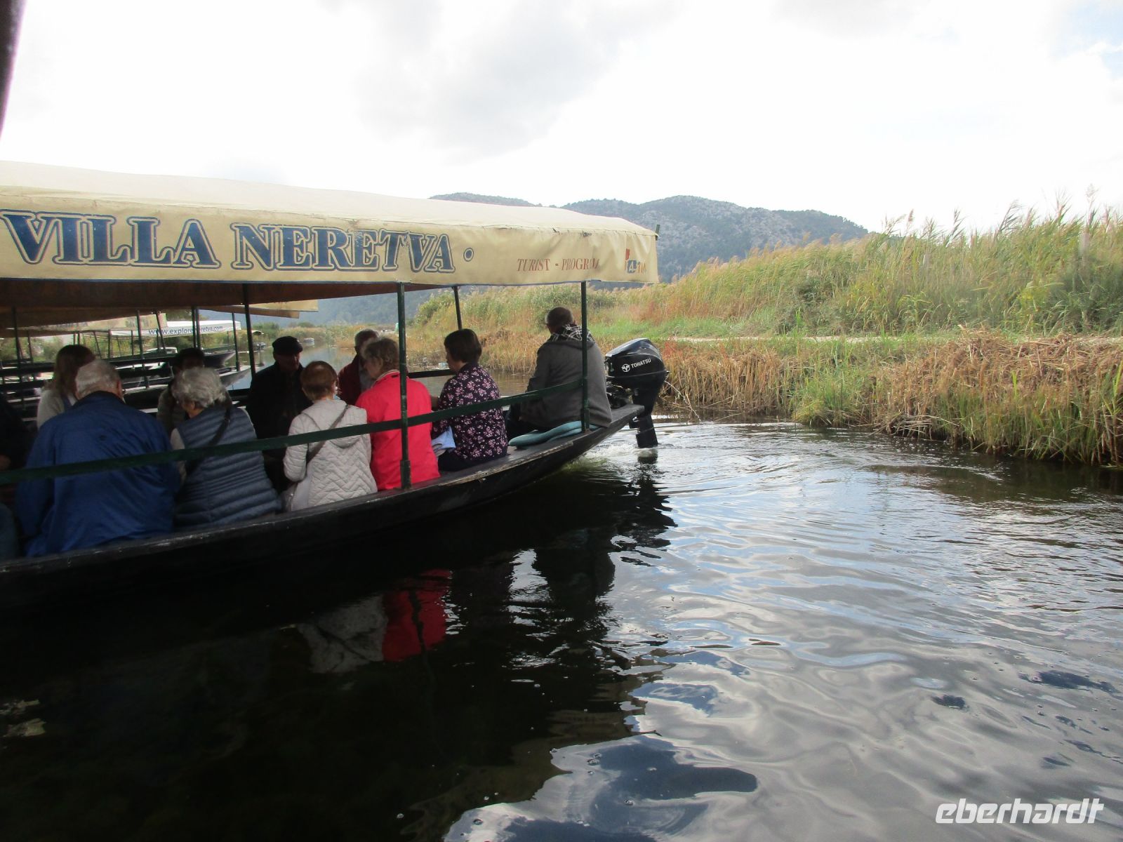Schifffahrt im Neretva-Delta