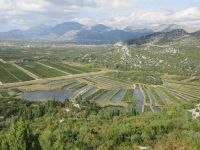 Blick auf das Neretva-Delta
