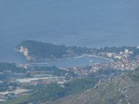 Biokovo Gebirge Blick auf Trogir