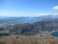 Blick auf die Bucht von Kotor