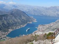 Blick auf die Bucht von Kotor
