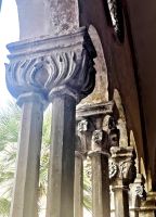 Faszinierende Kapitelle im Franziskanerkloster in Dubrovnik