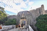 Die wehrhaften Stadtmauern vom alten Dubrovnik