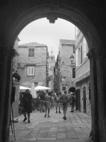 Eingangstor in die Altstadt von Korcula