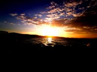 Sonnenuntergang in Sibenik