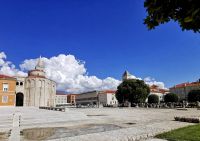 Zadars Innenstadt ist eine Mischung aus römischer Antike und sozialistischer Architektur