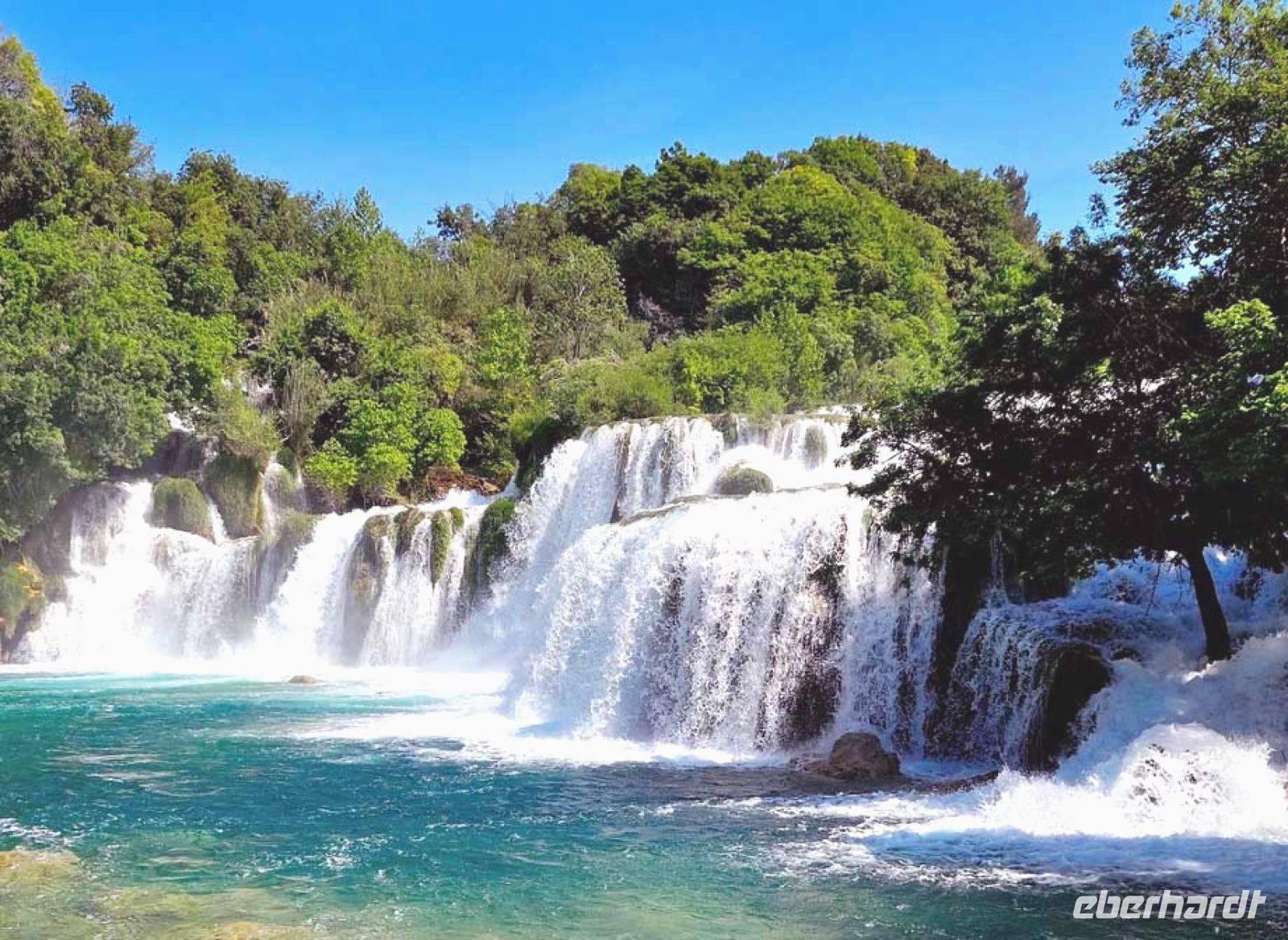 Wasserfall im Krka Nationalpark