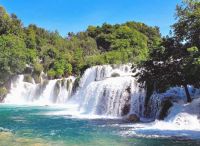 Wasserfall im Krka Nationalpark