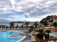 Rab am Morgen nach dem Regen