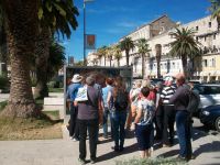 Unsere Reisegruppe in Split