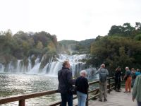 Unsere Reisegruppe am Skradinski Buk