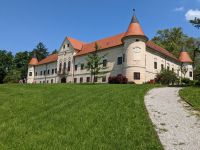 Schloss Lužnica - schon in Kroatien nahe Zagreb