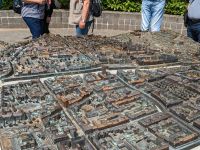 Die Altstadt von Zagreb im Modell