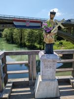 Brückenheiliger Nepomuk in Rastoke