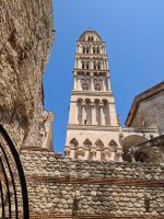 Die Kathedrale von Split entdstand aus dem Mausoleum des Diokletian
