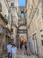 in der Altstadt von Split