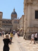 Blick zur Kathedrale von Dubrovnik