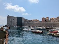 Blick in den Hafen von Dubrovnik